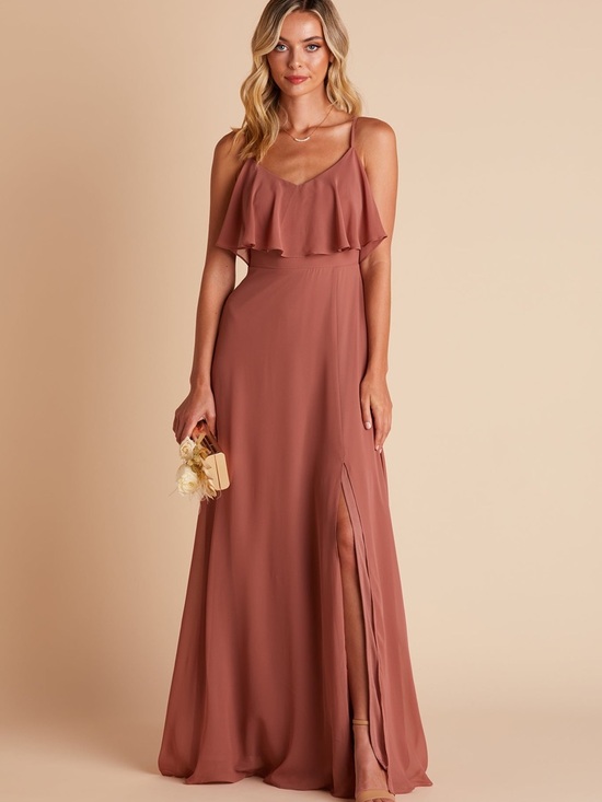 Birdy Grey Dresses & Skirts - Birdy Grey Jane Convirtable Chiffon Dress with Side Slit